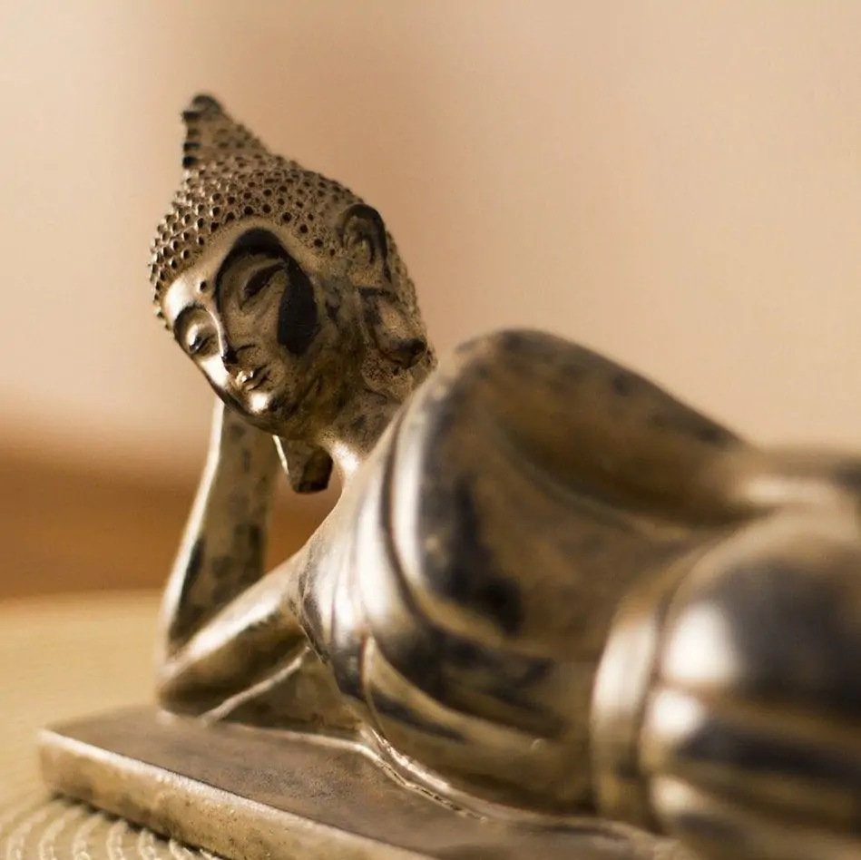 Antiquité tibetaine Statuette tibetaine d'art asiatique