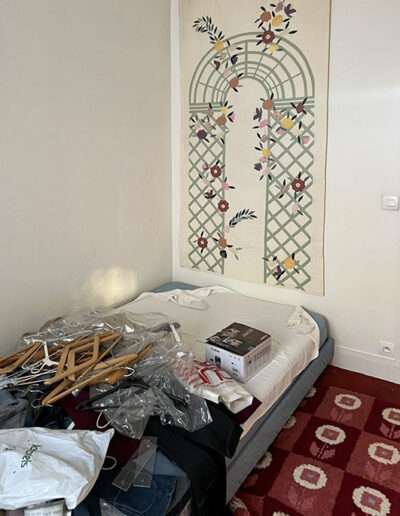 Piece encombrée