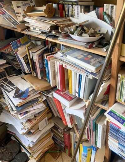 Débarras Appartement Quai Bleriot, Paris 75016, livres