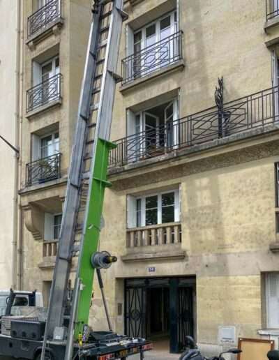 Débarras Appartement Quai Bleriot, Paris 75016, monte meubles