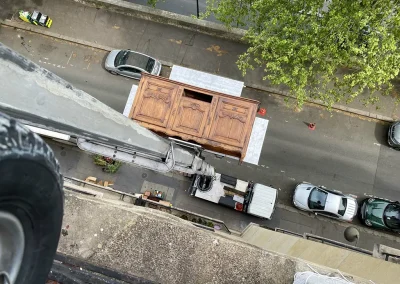 Débarras Appartement Quai Bleriot, Paris 75016, monte meubles dans la rue