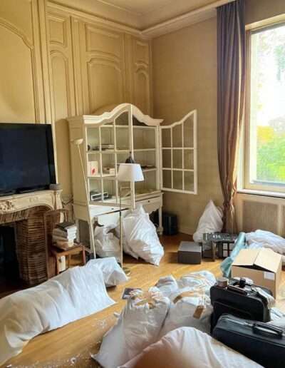Débarras d'appartement aux Immeubles Walter, Paris 75016, salon