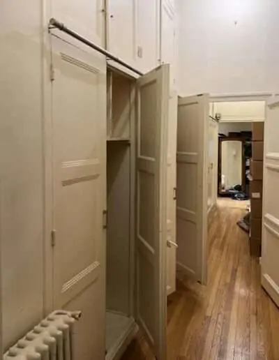 Immeubles Walter – Paris 16e, Quartier La Muette 4 Débarras d'appartement aux Immeubles Walter, Paris 75016, couloir