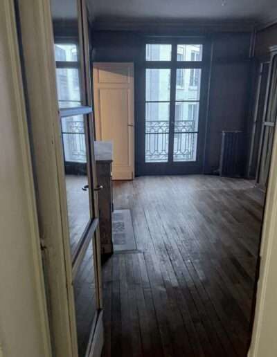 Débarras d'appartement rue Mignard, Paris 16e, chambre