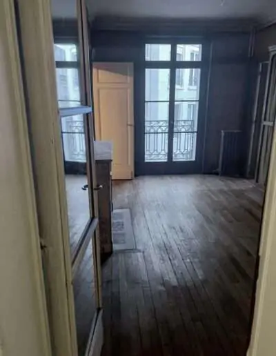 Débarras d'appartement rue Mignard, Paris 16e, chambre
