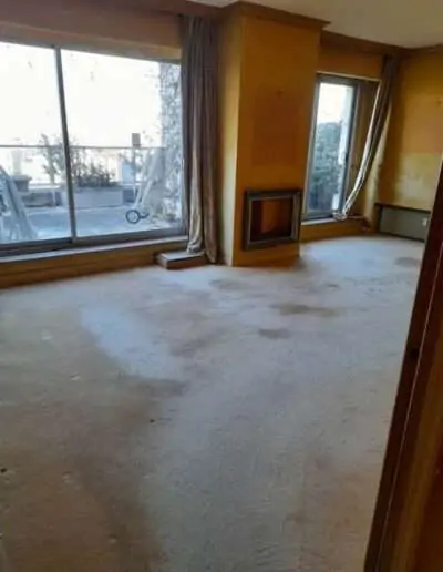 Appartement valorisé – Avenue Victor Hugo, Paris 16e 9 Débarras d'appartement Avenue VIctor Hugo 75016, salon vide