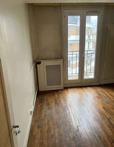Debarras appartement rue Léon Dierx paris 75015, chambre vide