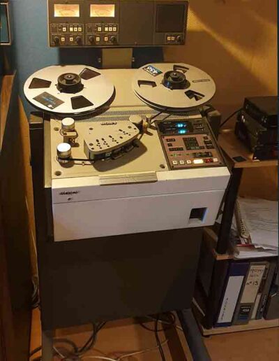 Transport objets lourds 8 Magnetophone studio d'enregistrement