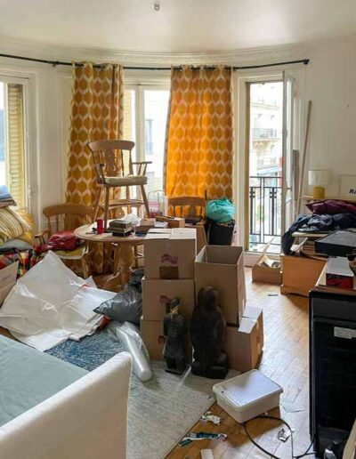 Debarras appartement rue Lacepede Paris 75005 Salon