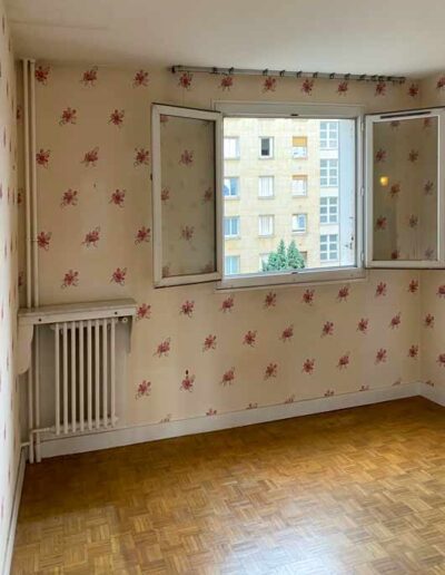 Debarras appartement rue Rue Geoffroy Saint Hilaire Paris 75005 Chambre vide