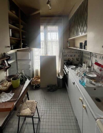 Débarras rue Claude Bernard, 75005, Cuisine