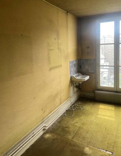 Débarras rue Claude Bernard, 75005, Chambre vide
