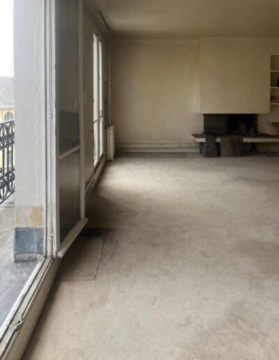 Débarras rue Claude Bernard, 75005, Salon vide