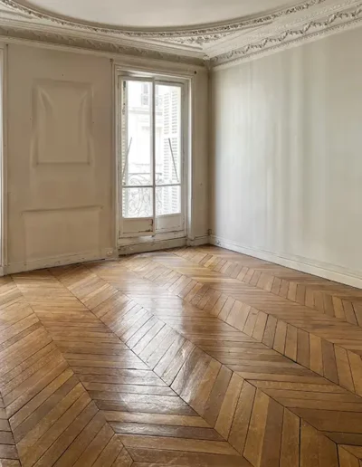 Debarras rue de Bassano Paris 75008 Salon vide 3