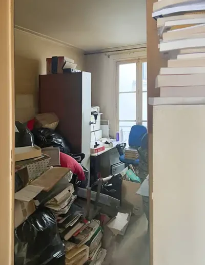 Débarras appartement Rue Monge, Paris 75005, bureau 1