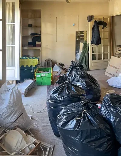 Débarras appartement Rue Monge, Paris 75005, salon 1