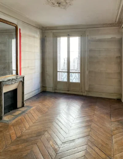 Debarras appartement Rue des ecoles, piece vide 1