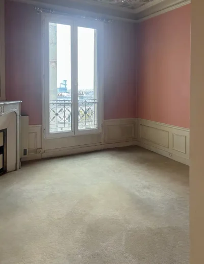 Debarras appartement rue Cauilancourt apris 18, chambre vide 2
