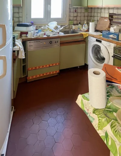 Debarras appartement rue Cauilancourt apris 18, cuisine 1