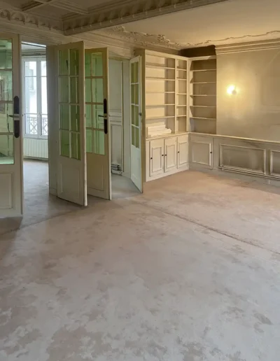 Debarras appartement rue Cauilancourt apris 18, salon vide 3
