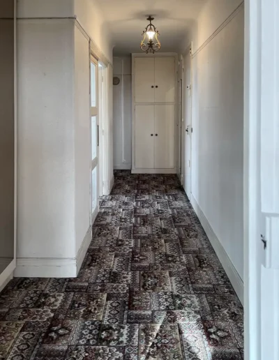 Debarras avec achat, Bd des Batignolles, Paris 75017, Couloir vide
