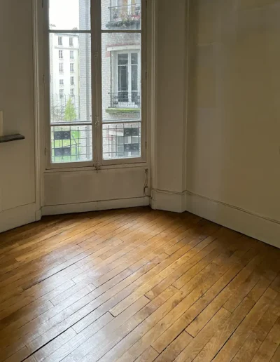 Débarras de succession valorise, rue Théodore Deck Paris 75015, Chambre vide 1