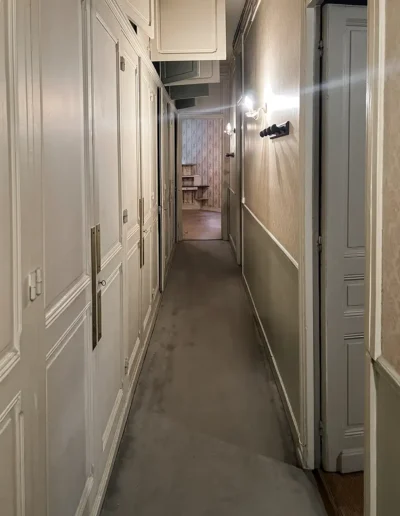 Debarras avenue Niels à Paris 75017, Couloir 1