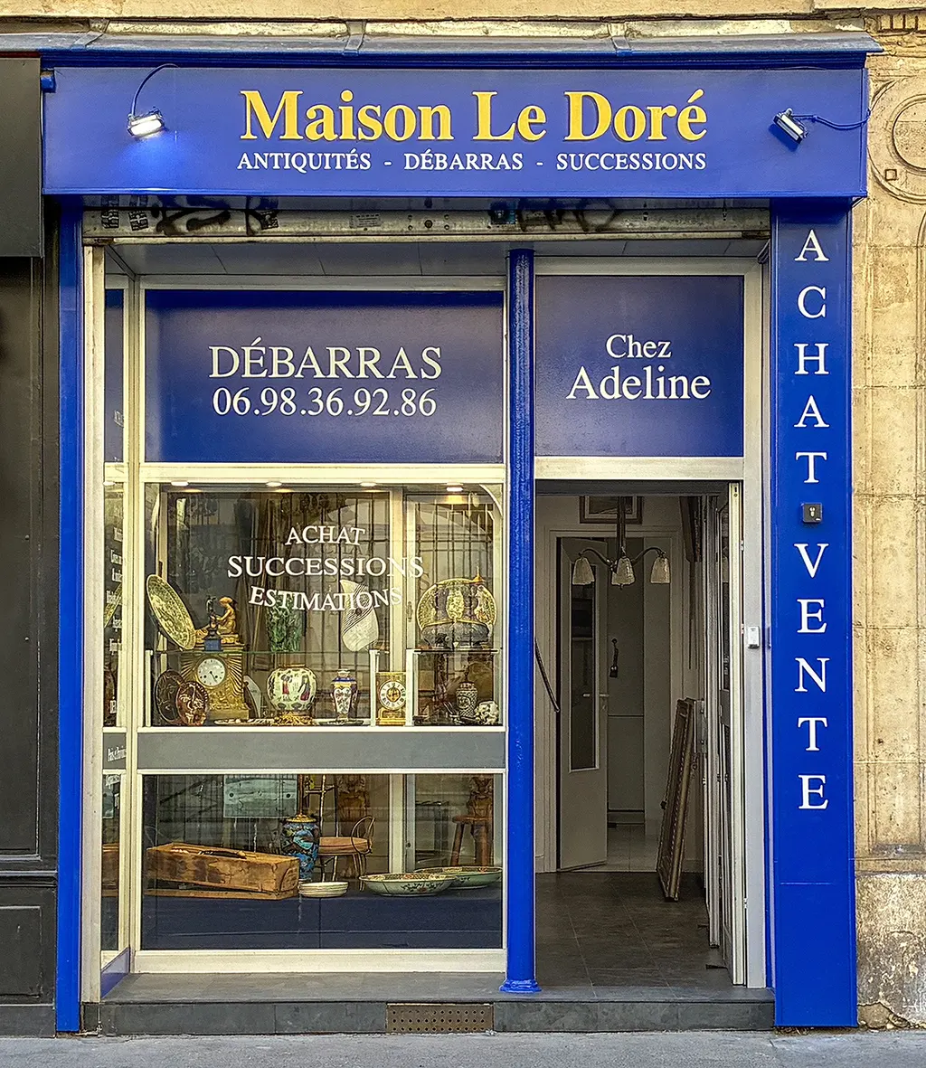 Boutique Débarras Le Doré au 39 rue de Vaugirard à Paris
