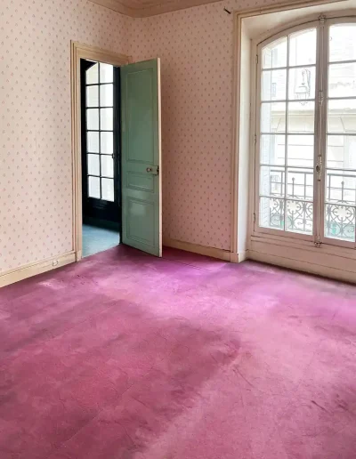 Débarras Rue Palatine, chambre vide 1
