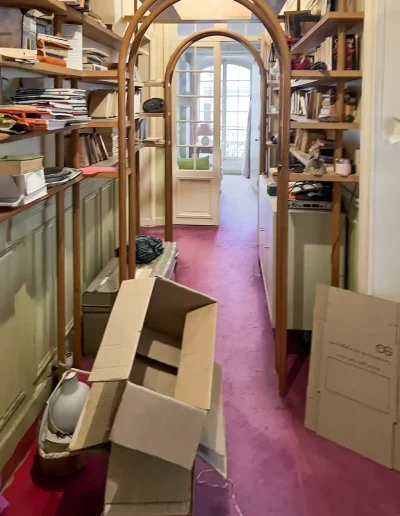 Débarras Rue Palatine, couloir 1