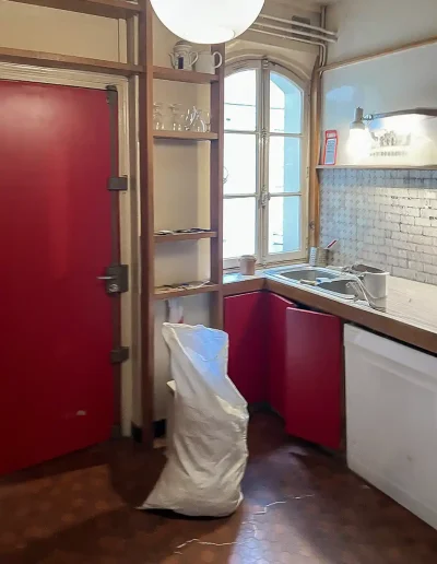 Débarras Rue Palatine, cuisine 2