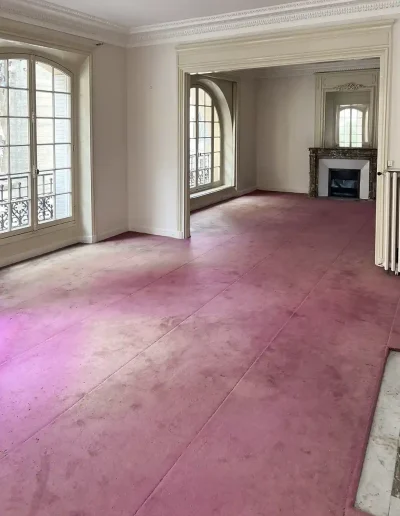 Débarras valorisé Rue Palatine, salon vide 2
