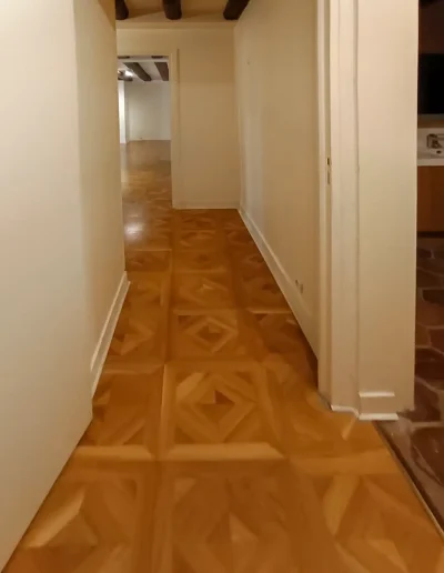 Débarras appartement rue de Bievre, Paris 75005, couloir