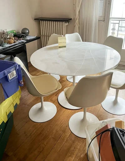 Débarras appartement à Neuilly-sur-Seine | Débarras Le Doré 1 Debarras appartement Neuilly sur Seine, Salle a manger Knoll