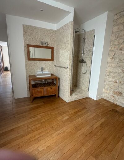Débarras d'un duplex à paris, salle de bain