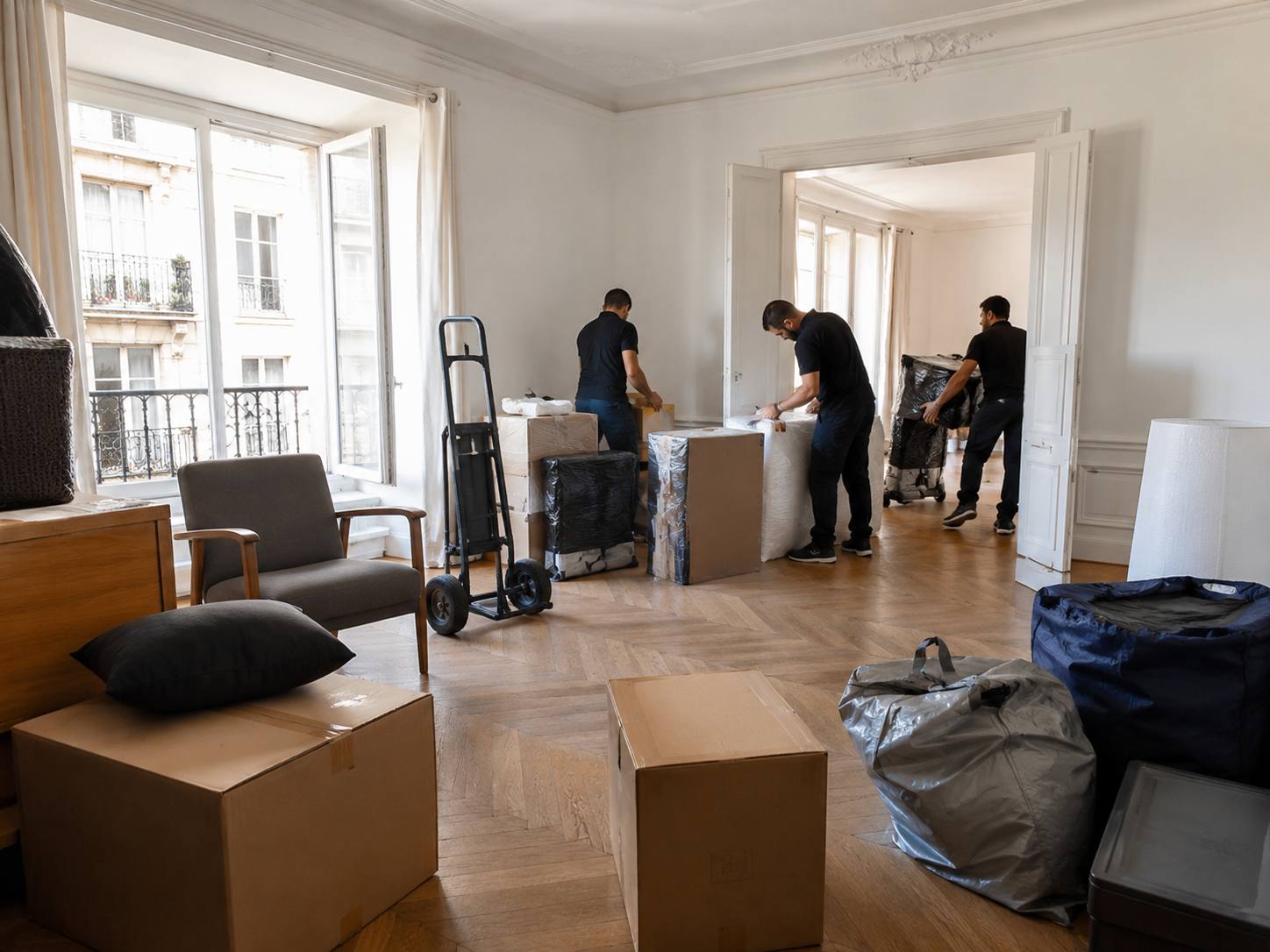 Débarras urgent dans un appartement parisien Débarras urgent dans un appartement parisien