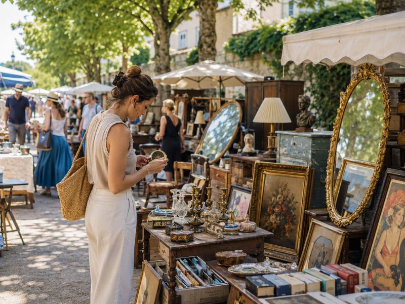 Marchés aux puces autour de Paris