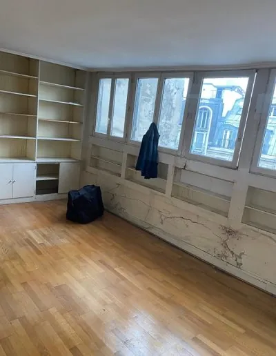 débarras appartement paris et achats livres