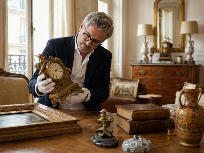 débarras d’antiquités à Paris, estimation objets ancien