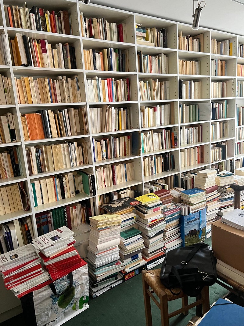 débarras de livres