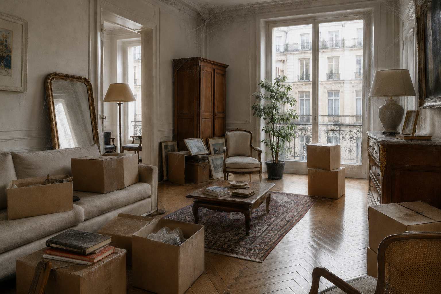 débarras d'une résidence secondaire à paris