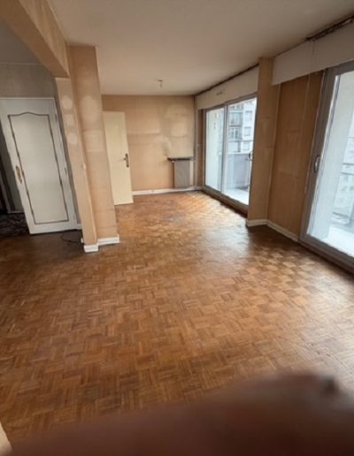 débarras triplex et deux caves paris 12
